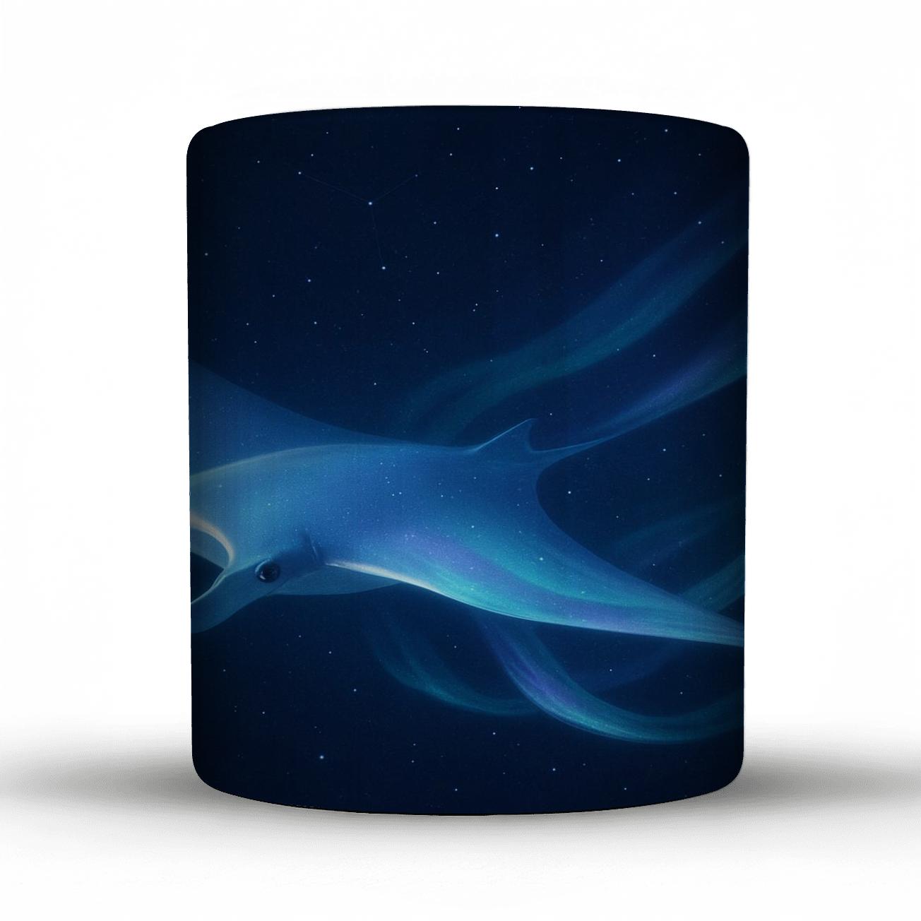 Aurora Manta Ray Drift decorative mug sets