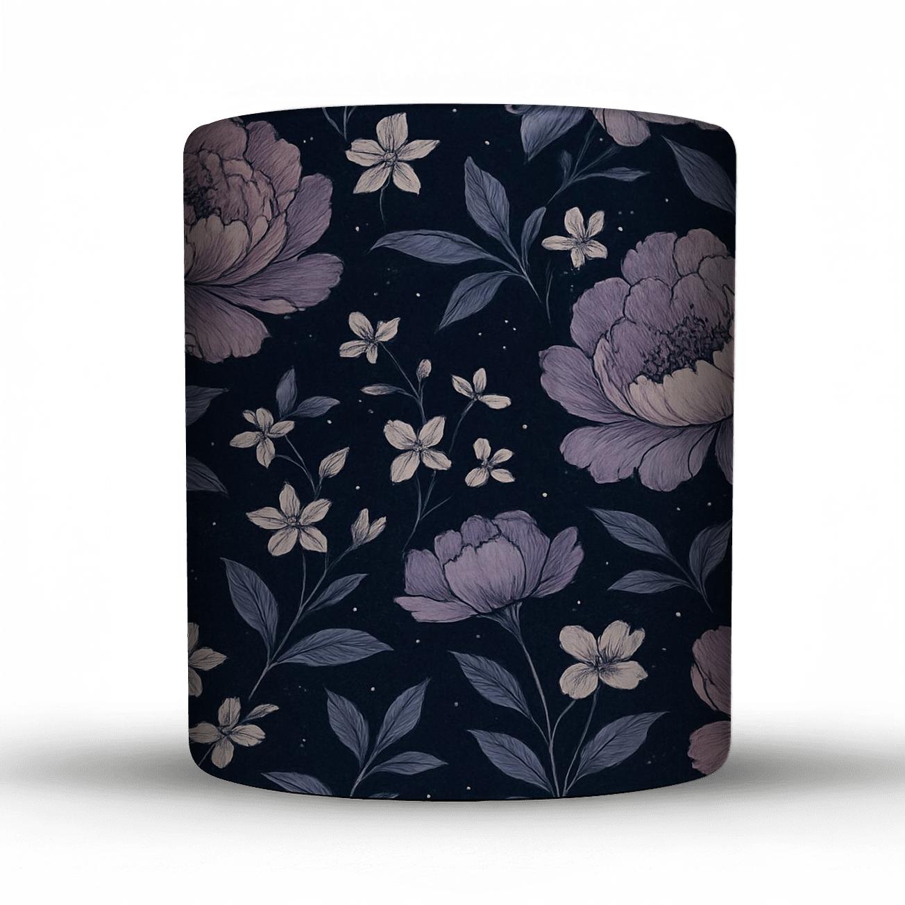 Midnight Peony Constellation decorative mug sets