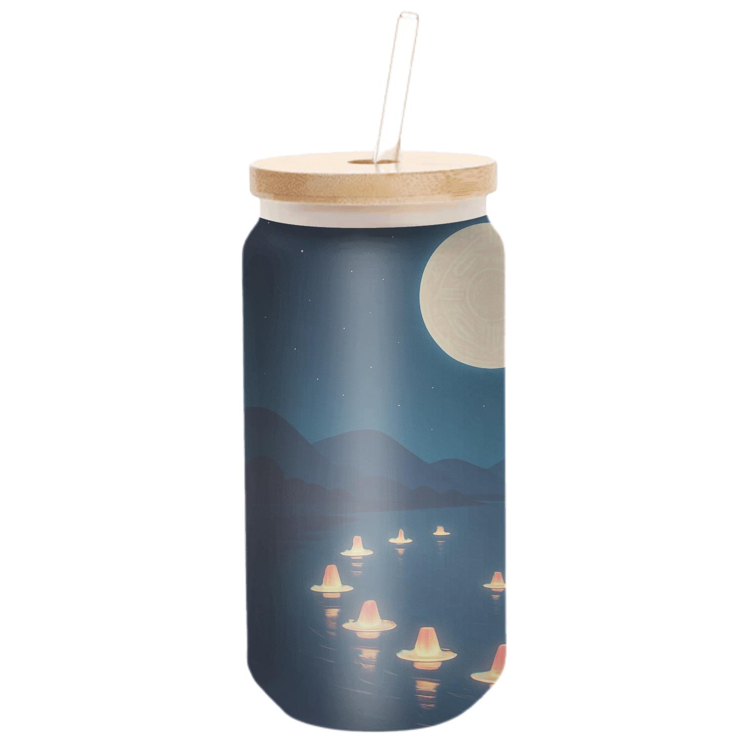 Starship Lantern River For Yi Peng And Mid Autumn Fusion custom engraved glassware