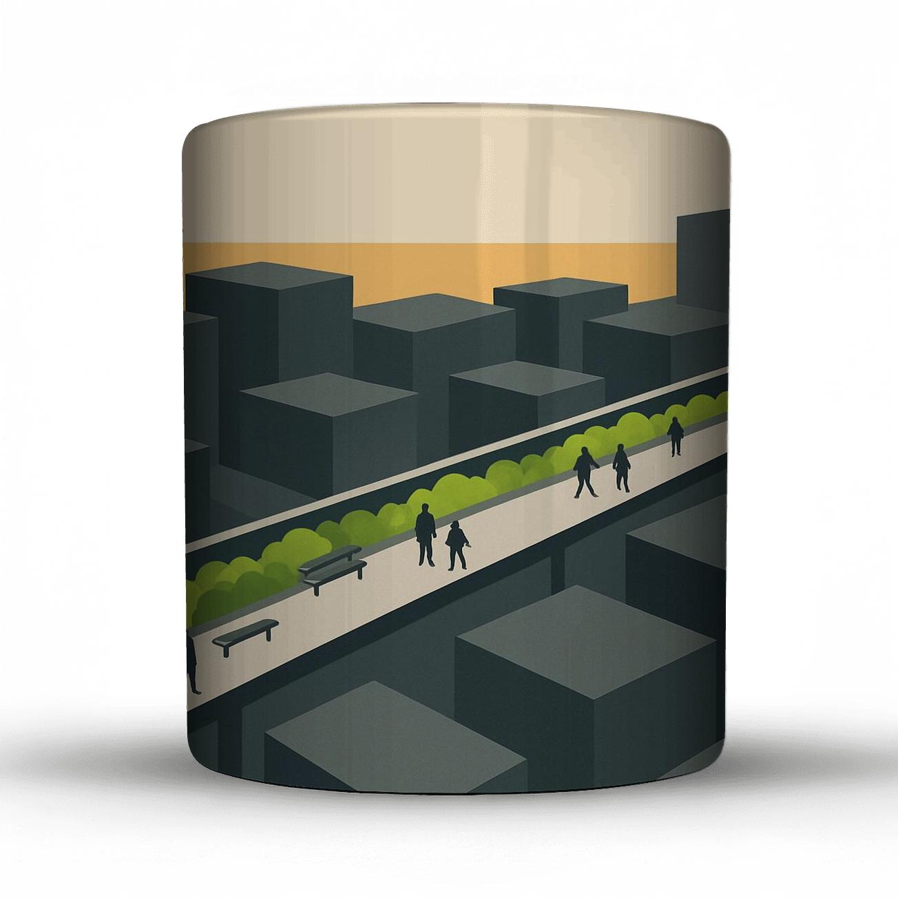 The High Line New York City United States personalized mugs