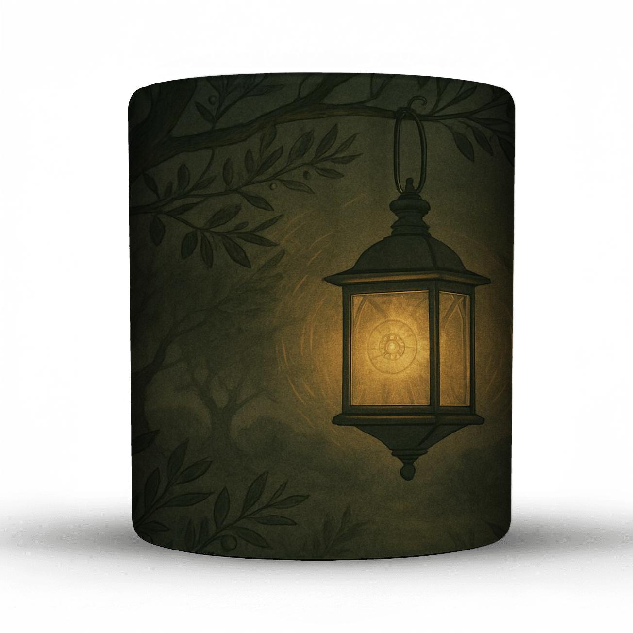 Sanctuary Lantern In The Olive Grove personalized mugs