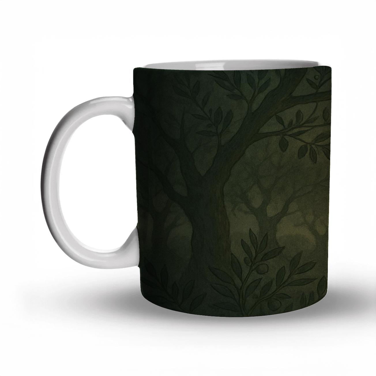 Sanctuary Lantern In The Olive Grove personalized mugs