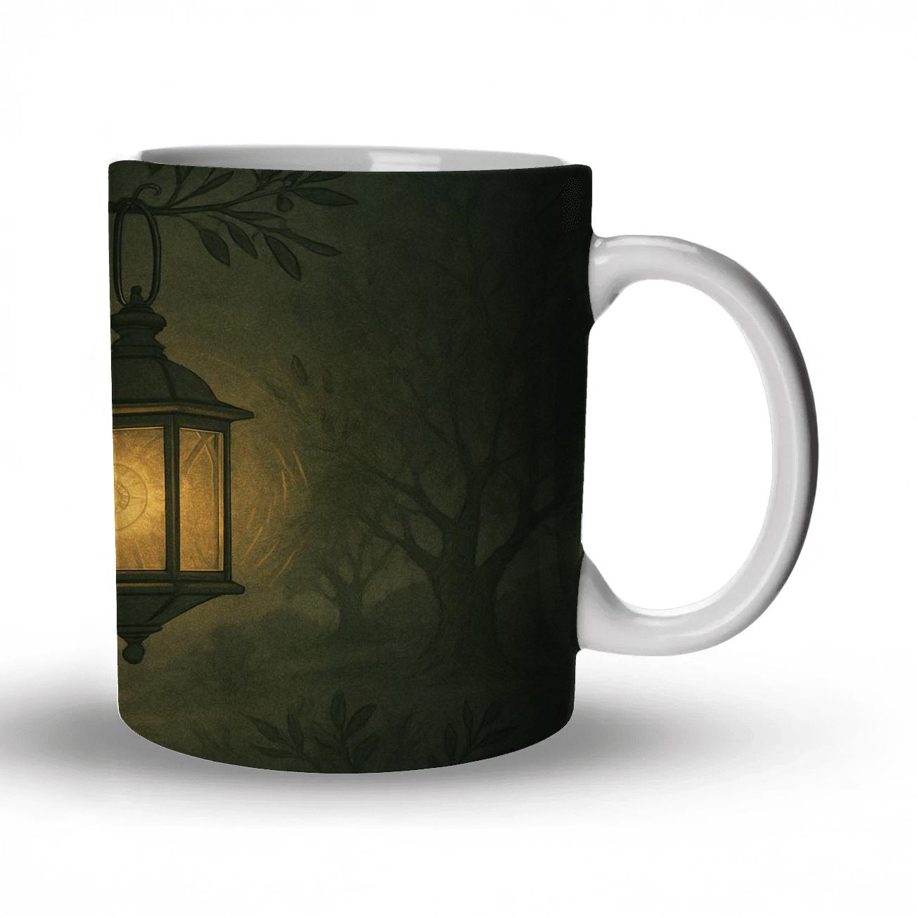 Sanctuary Lantern In The Olive Grove personalized mugs