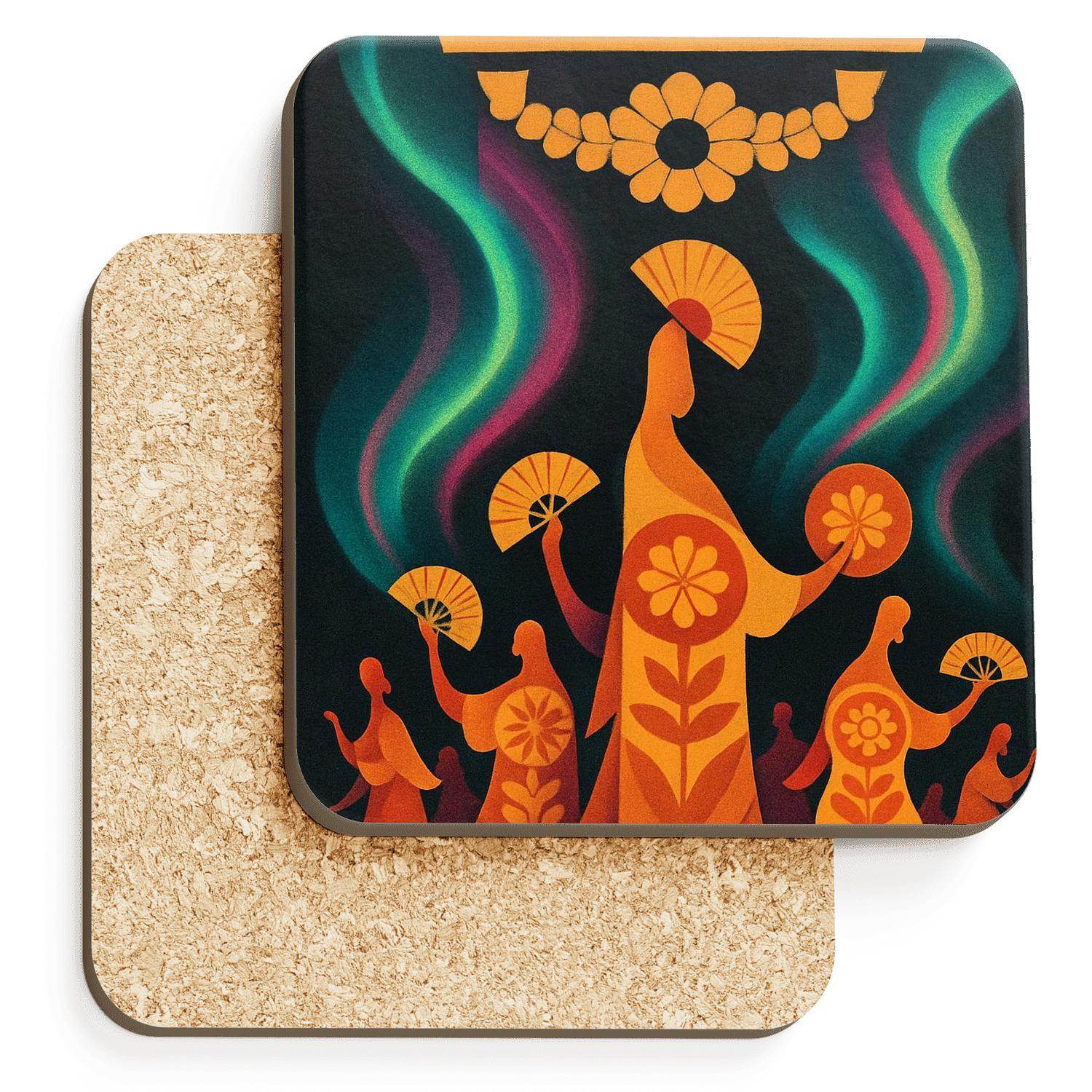 Aurora Ancestor Parade For Obon And Day Of The Dead stone coaster collections
