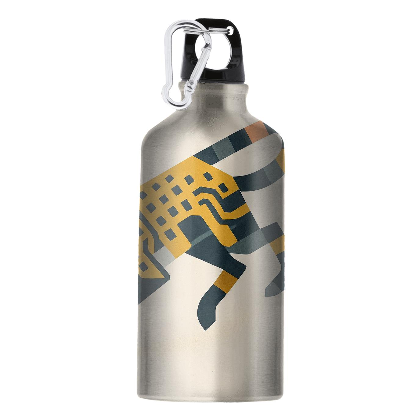 Savanna Circuit Cheetah Mosaic sports bottles with lids
