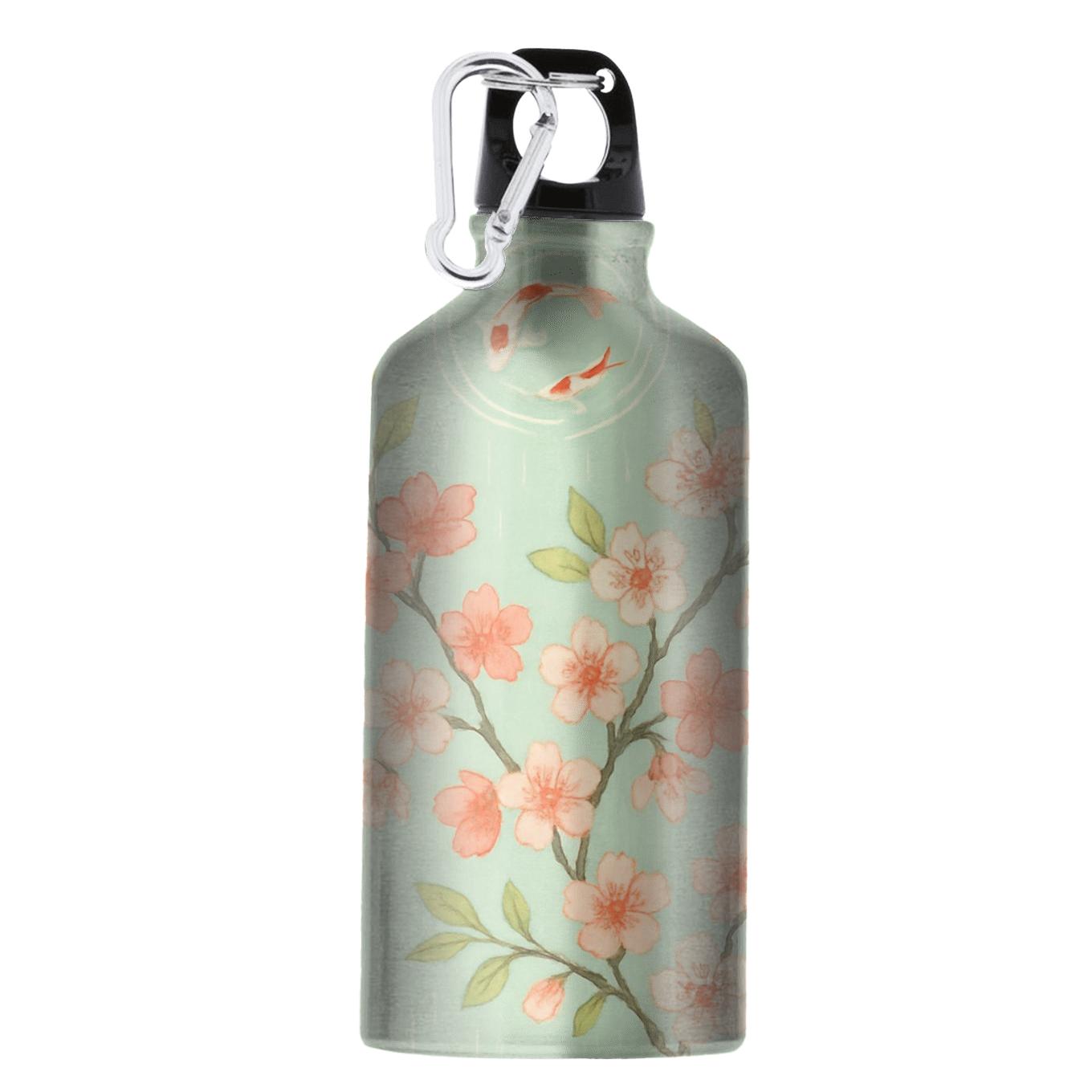 Spring Rain Botanicals And Koi Ripple Garden stylish sports bottles
