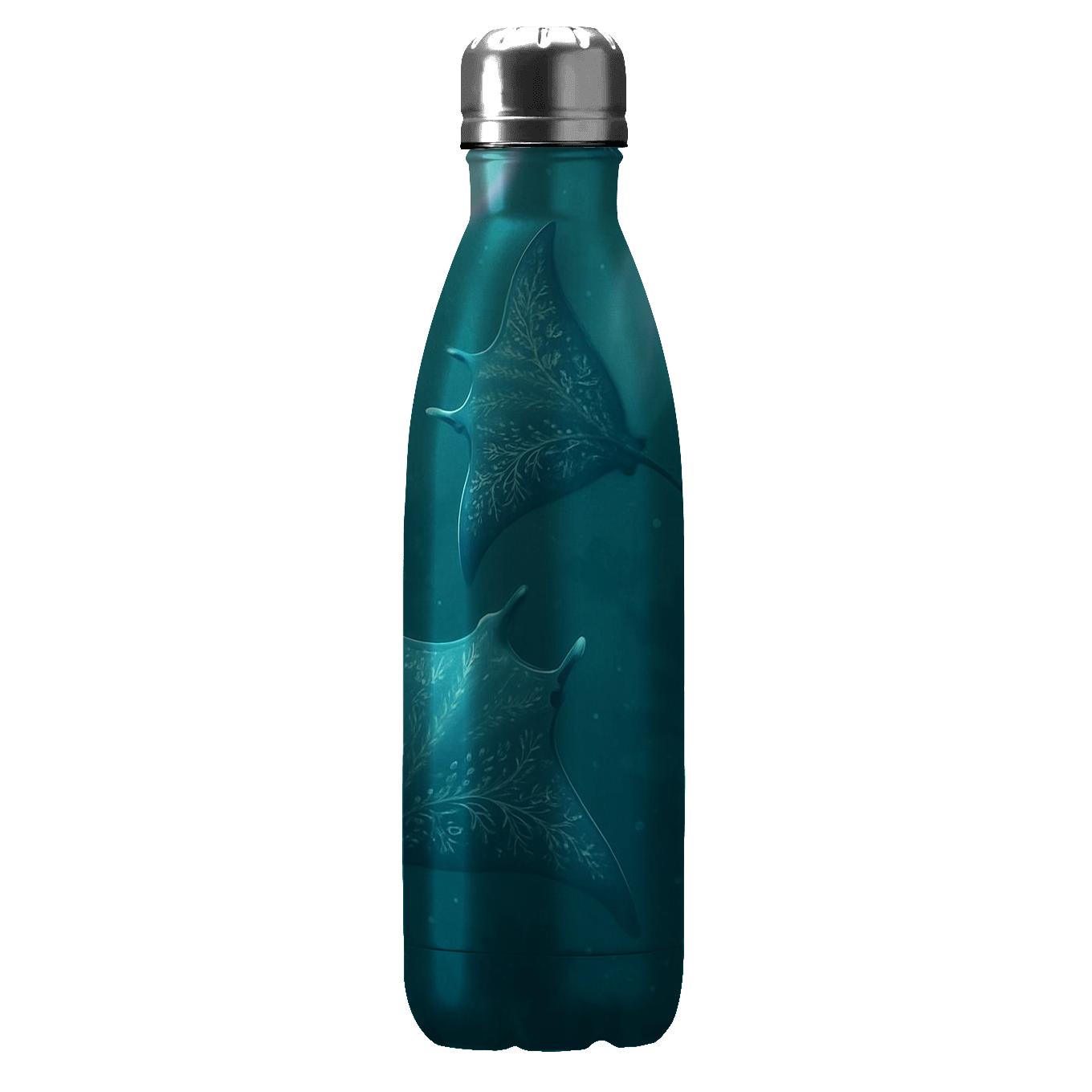 Aurora Reef Manta Rays custom water bottles