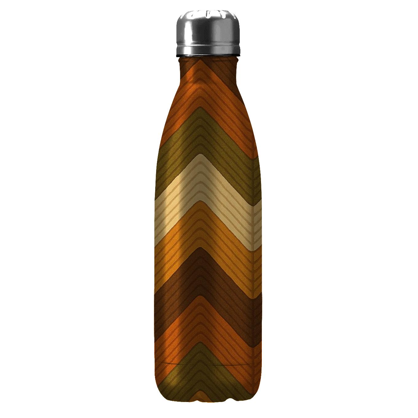 Corduroy Canyon Chevron unique water bottles