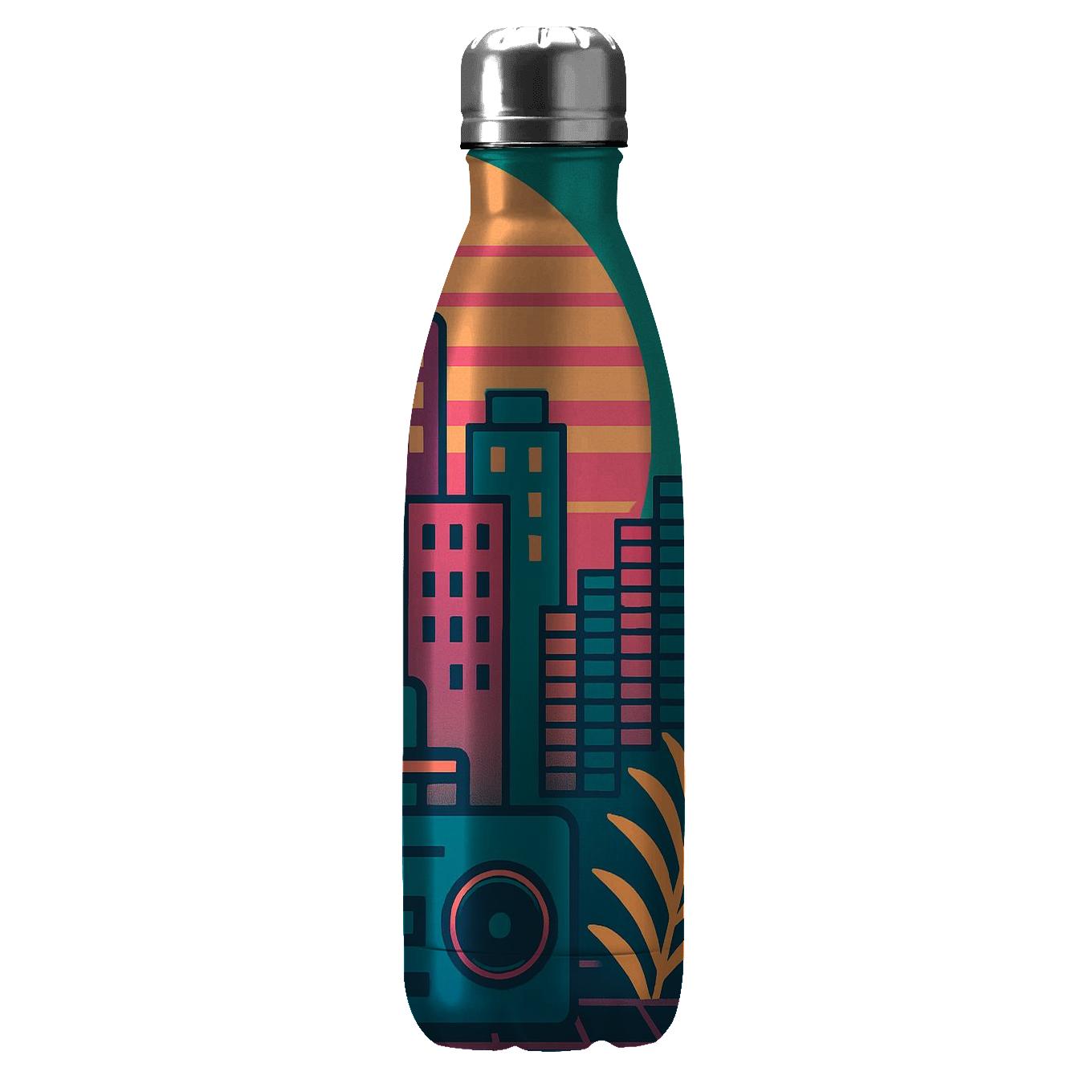Cassette Skyline Groove insulated water bottles