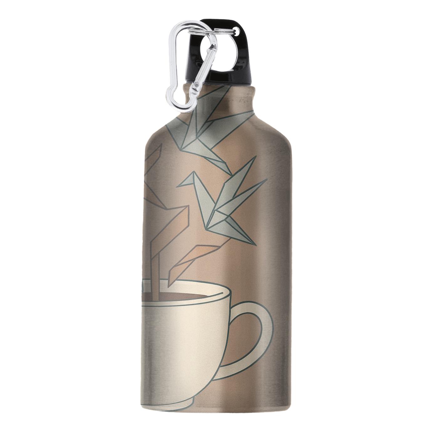 Origami Steam Over A Ceramic Cup personalized sports bottles