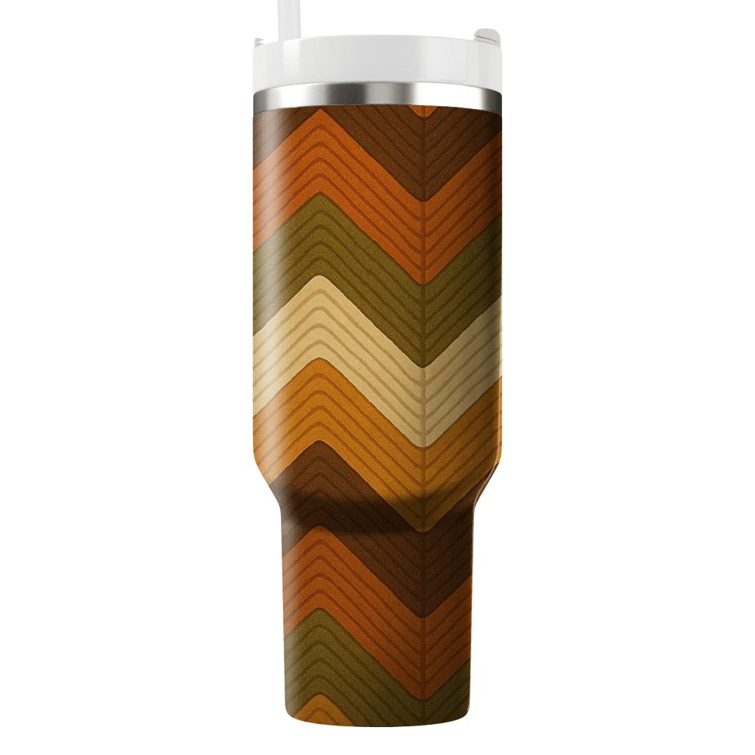 Corduroy Canyon Chevron unique tumblers