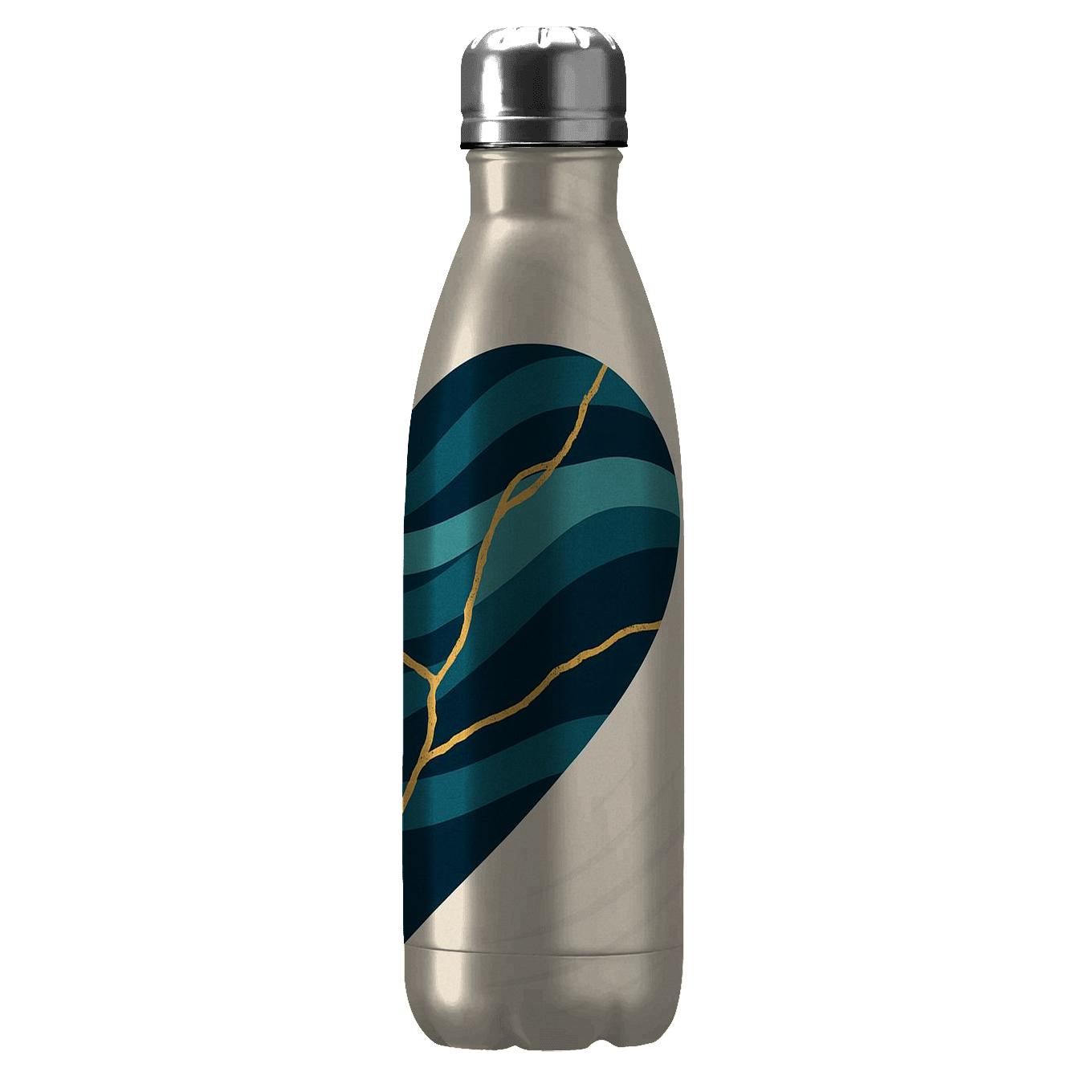 River Of Mercy Kintsugi Heart water bottles for gifts