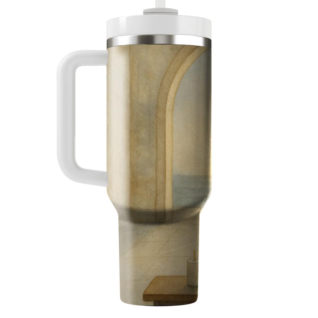 Cathedral Dawn Of Quiet Grace decorative tumblers