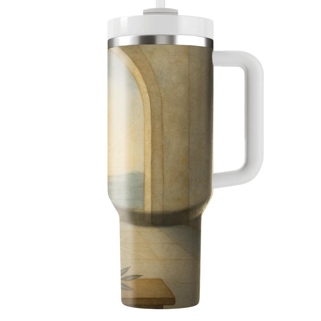 Cathedral Dawn Of Quiet Grace decorative tumblers