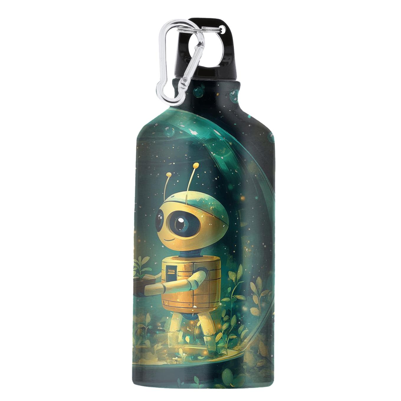 WALL E And EVE Cosmic Garden Discovery Disney Inspired premium sports bottles