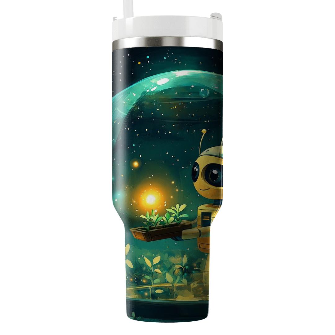 WALL E And EVE Cosmic Garden Discovery Disney Inspired travel tumblers