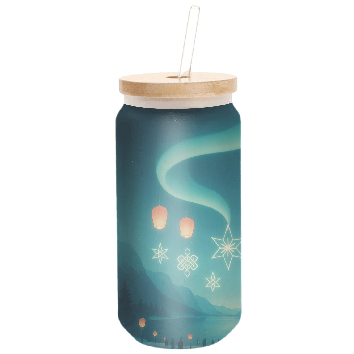 Aurora Lantern Treaty Night custom engraved glassware