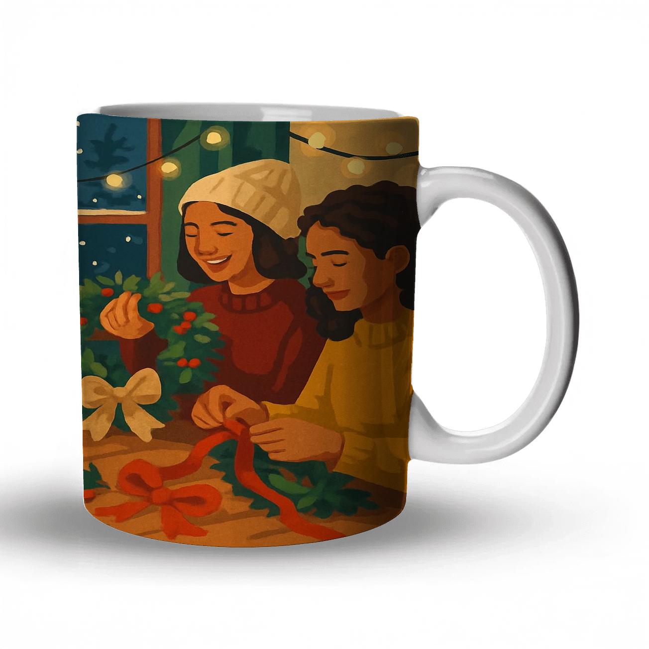 Wreathmakers By Windowlight insulated thermal mugs
