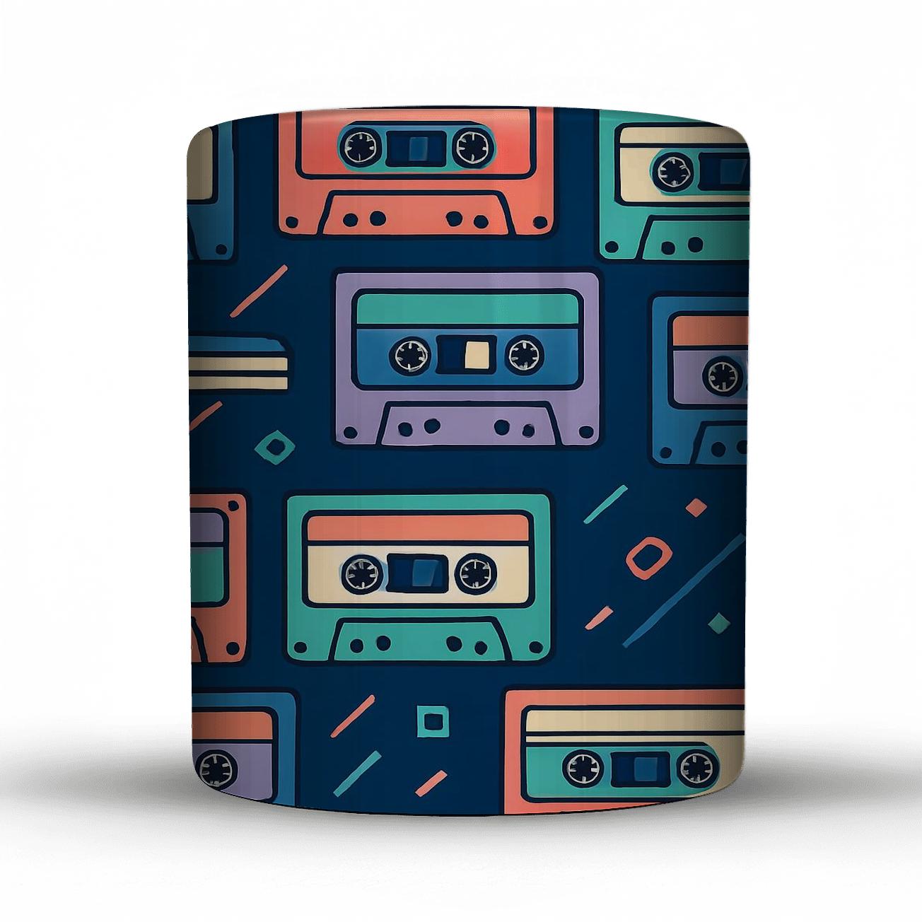 Cassette Spectrum Grid decorative mug sets