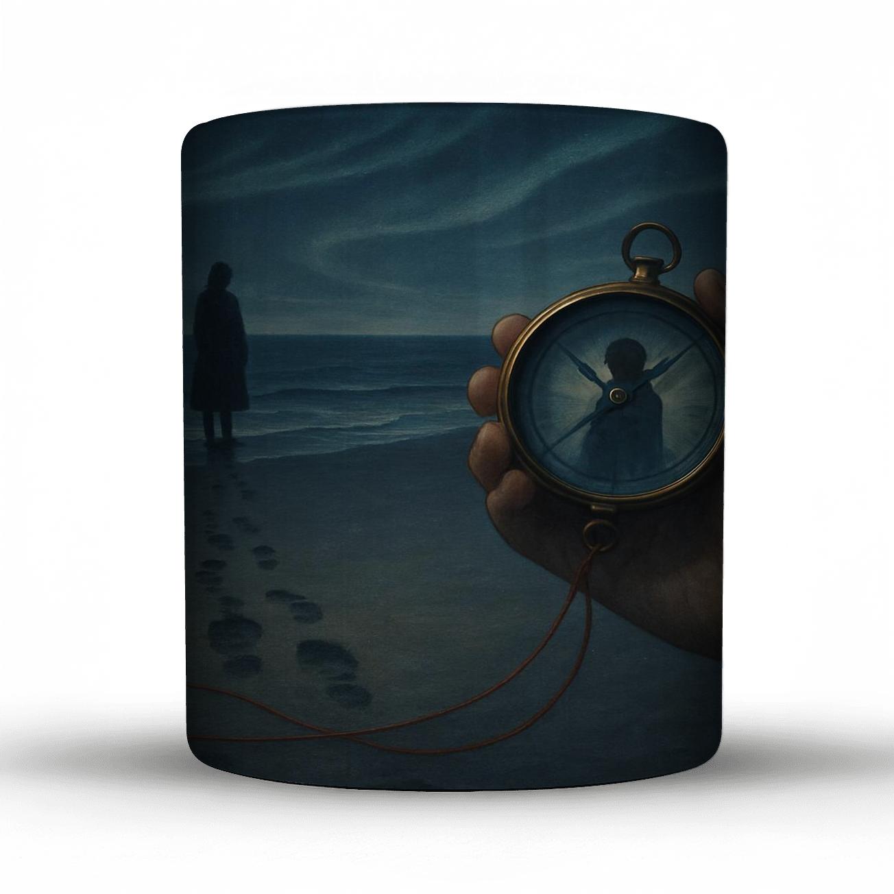 Compass Of The Heart The Mother Who Taught Me North premium drinkware mugs