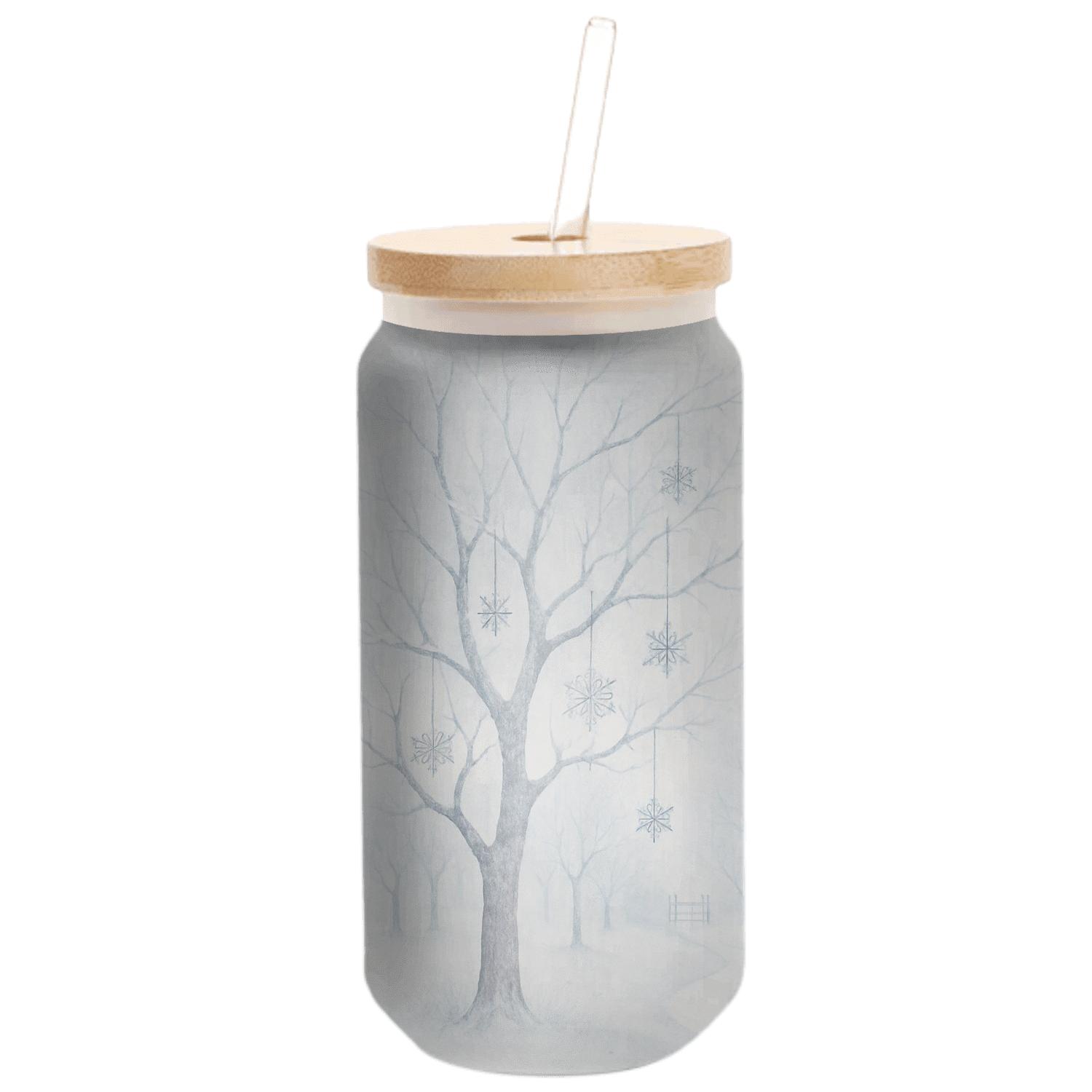 Winter Crystal Orchard Quiet insulated glass vessels