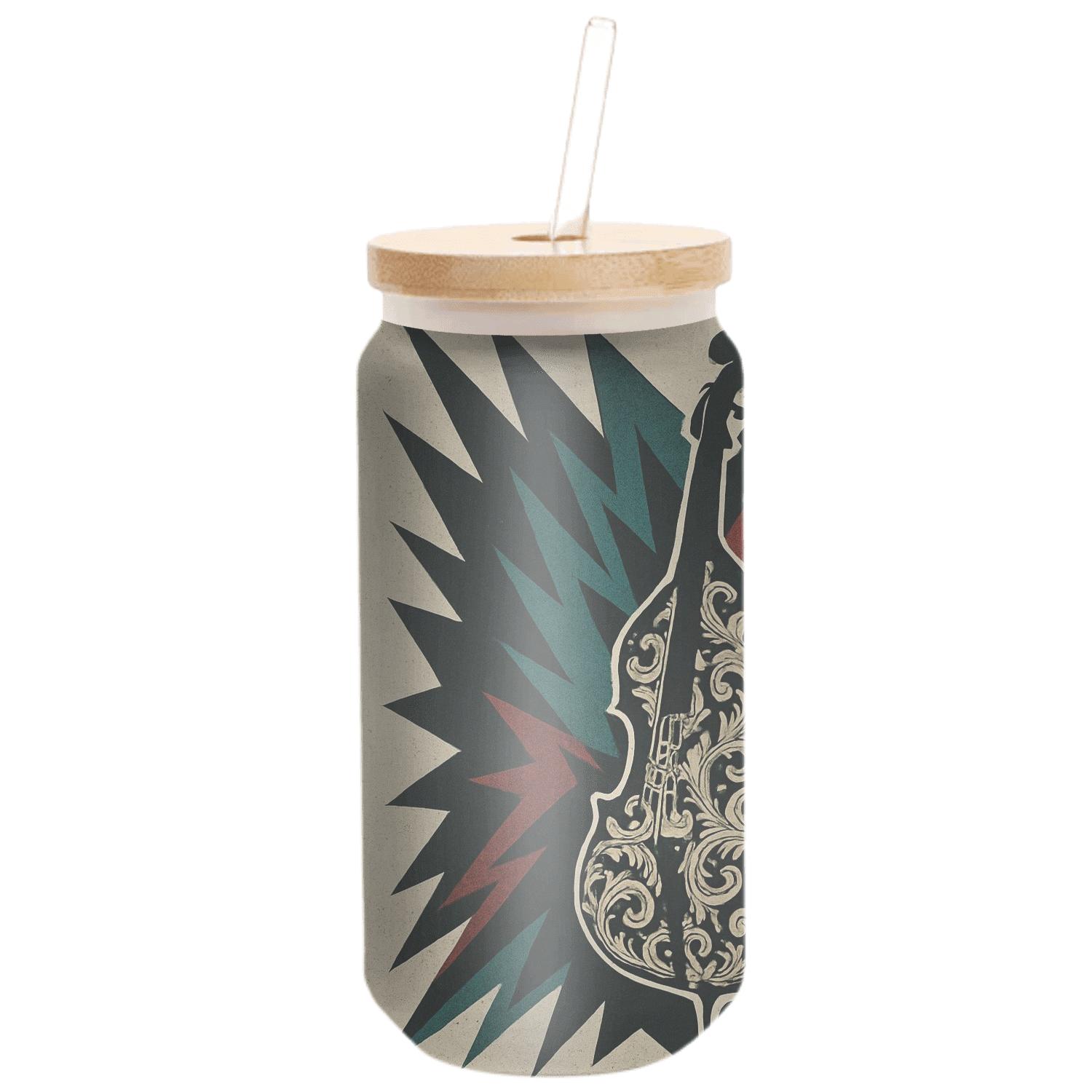 Baroque Bassline Collage glassware drinkware