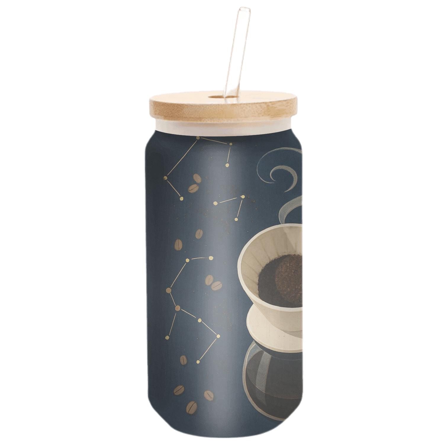 Constellation Pour Over Map custom engraved glassware