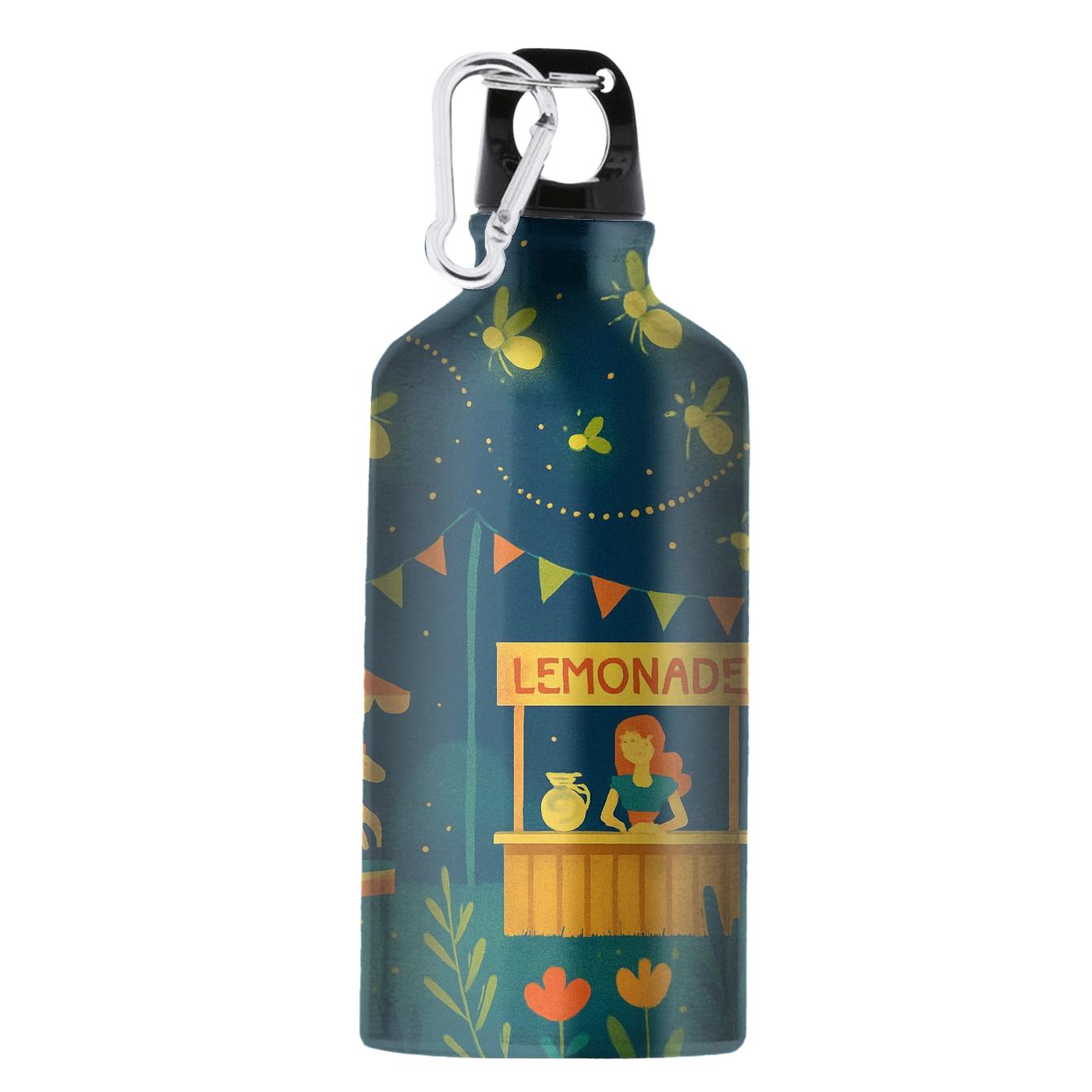 Summer Midnight Firefly Carnival athletic sports bottles