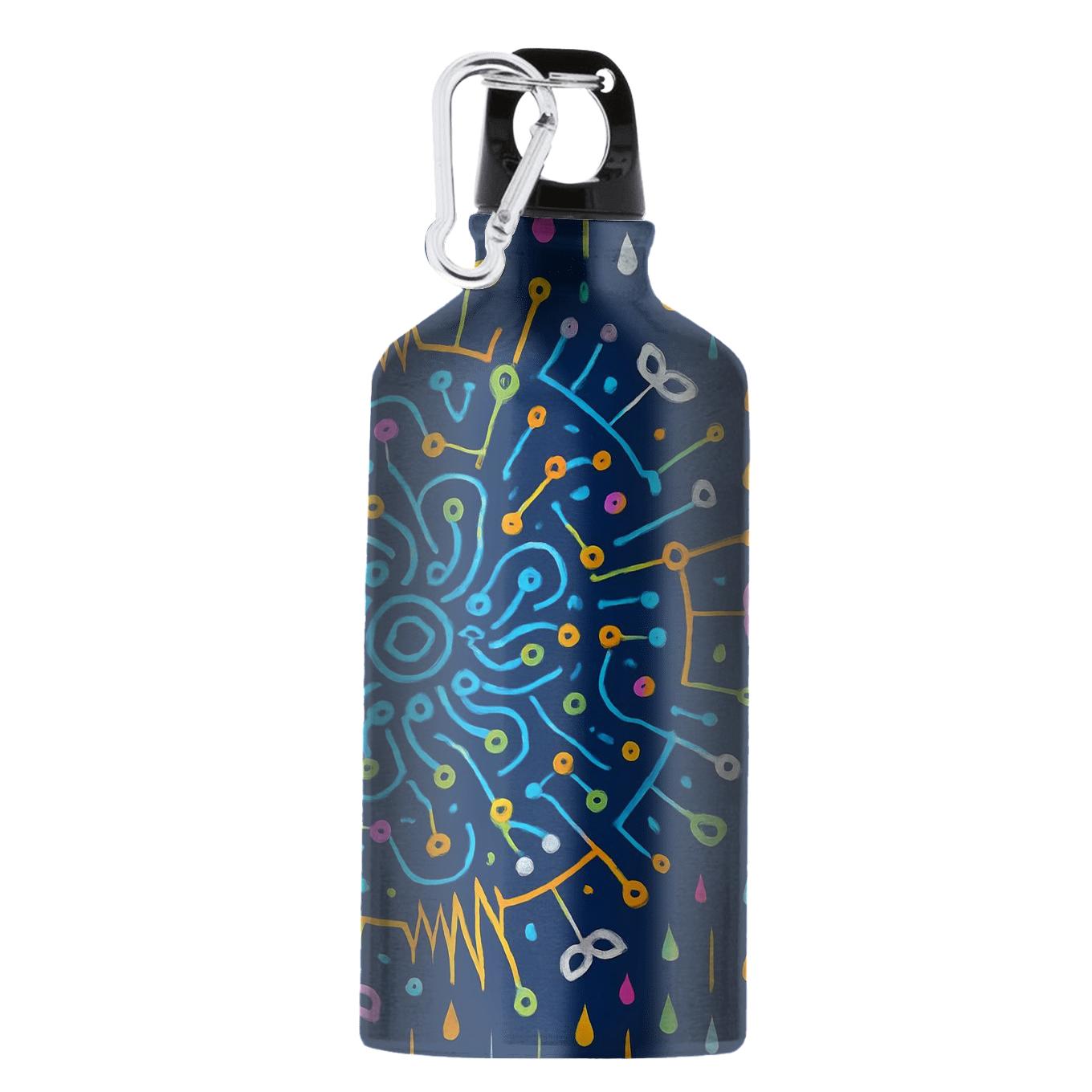 Monsoon Rangoli Circuit Carnival sports bottles with lids