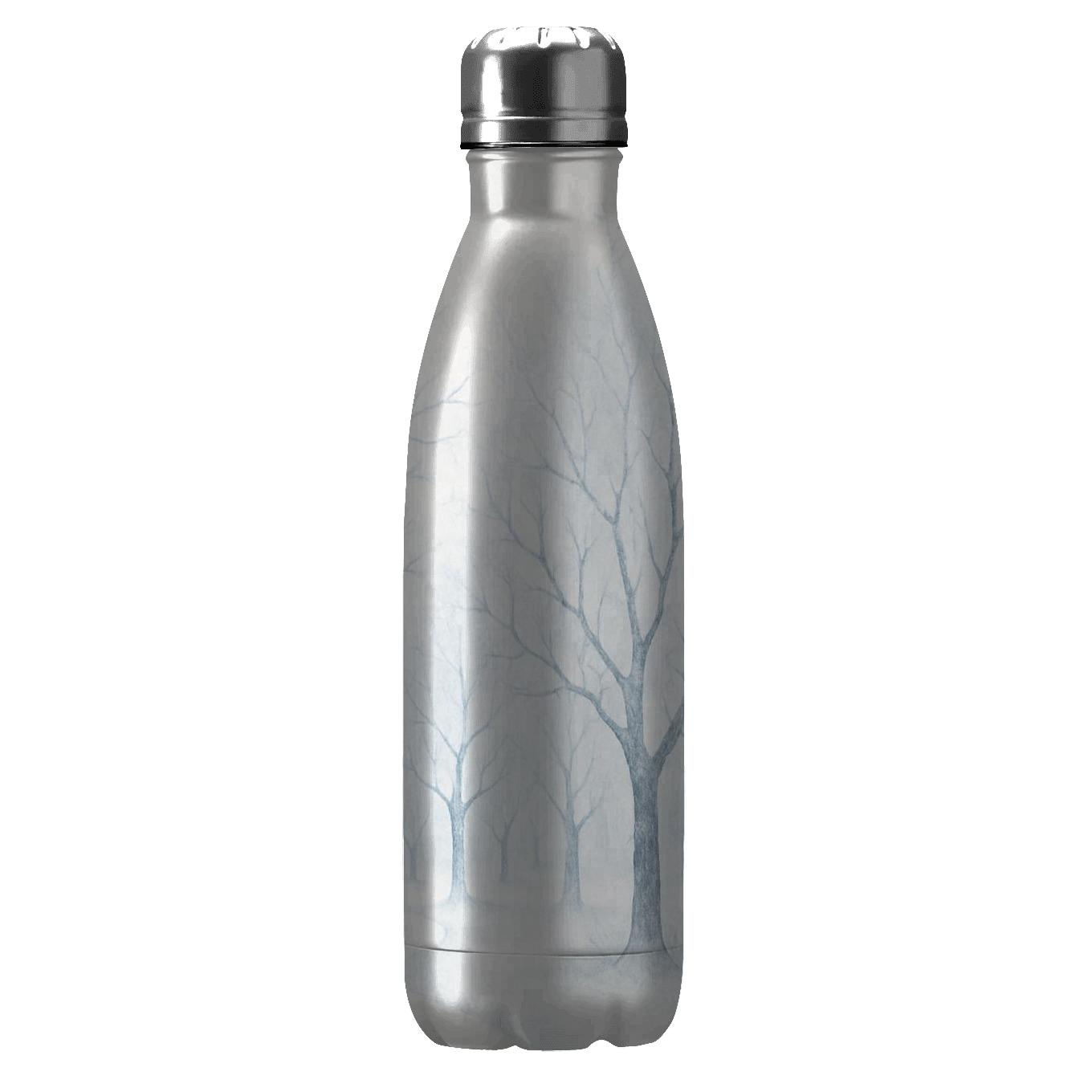 Winter Crystal Orchard Quiet personalized water bottles