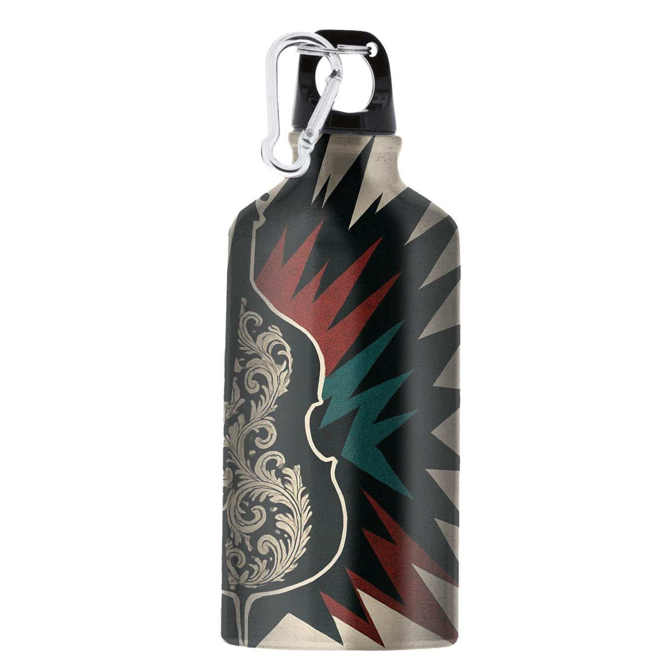 Baroque Bassline Collage athletic sports bottles