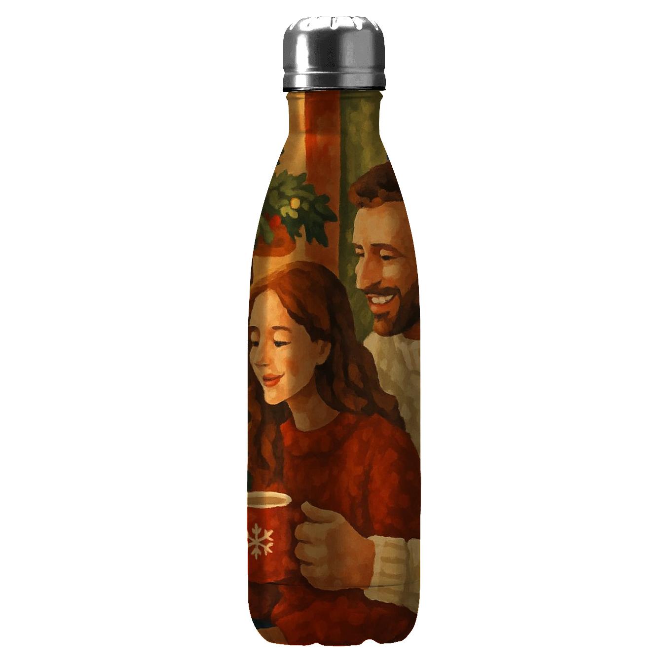 Holly Hearth Gathering custom water bottles