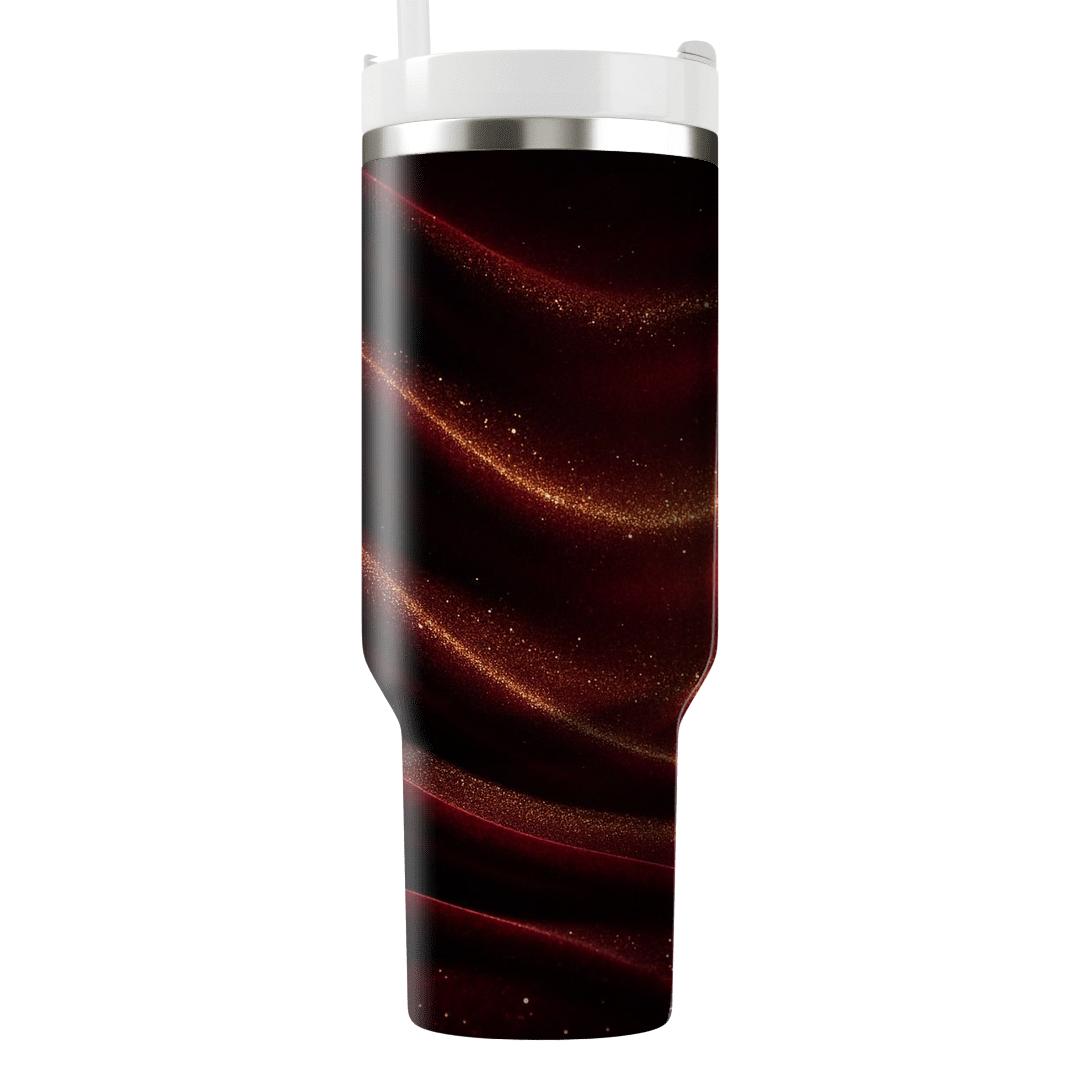 Velvet Disco Stardust Drapes insulated tumblers