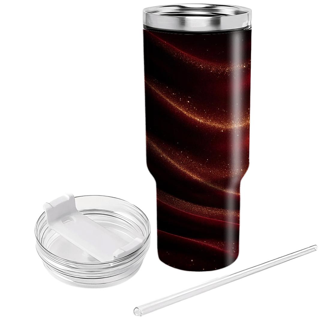 Velvet Disco Stardust Drapes insulated tumblers