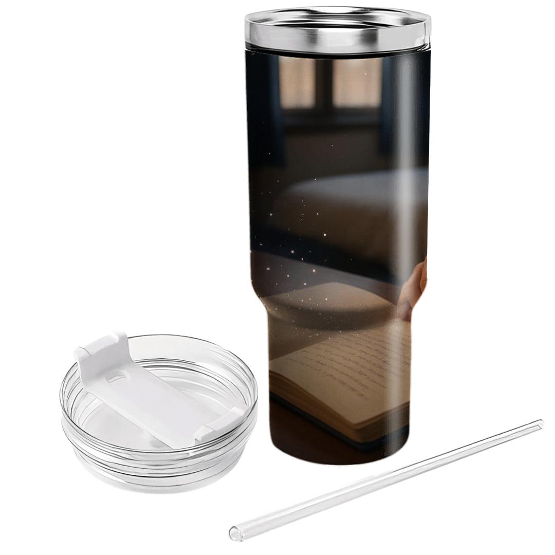 Ink And Constellations The Note She Wrote Into Your Becoming tumblers with lids