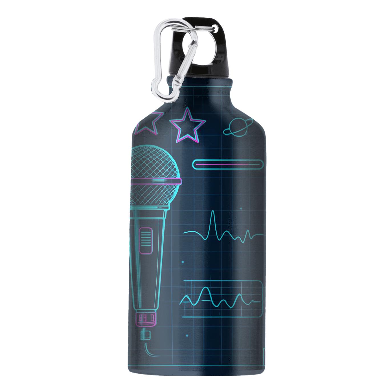 Y2K Space Karaoke Blueprint portable sports bottles