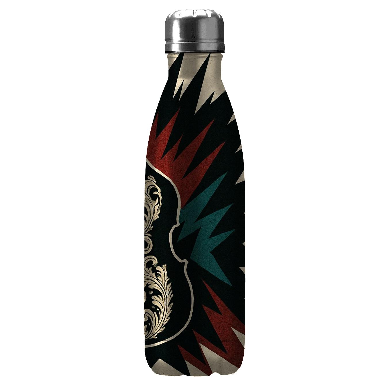 Baroque Bassline Collage decorative water bottles