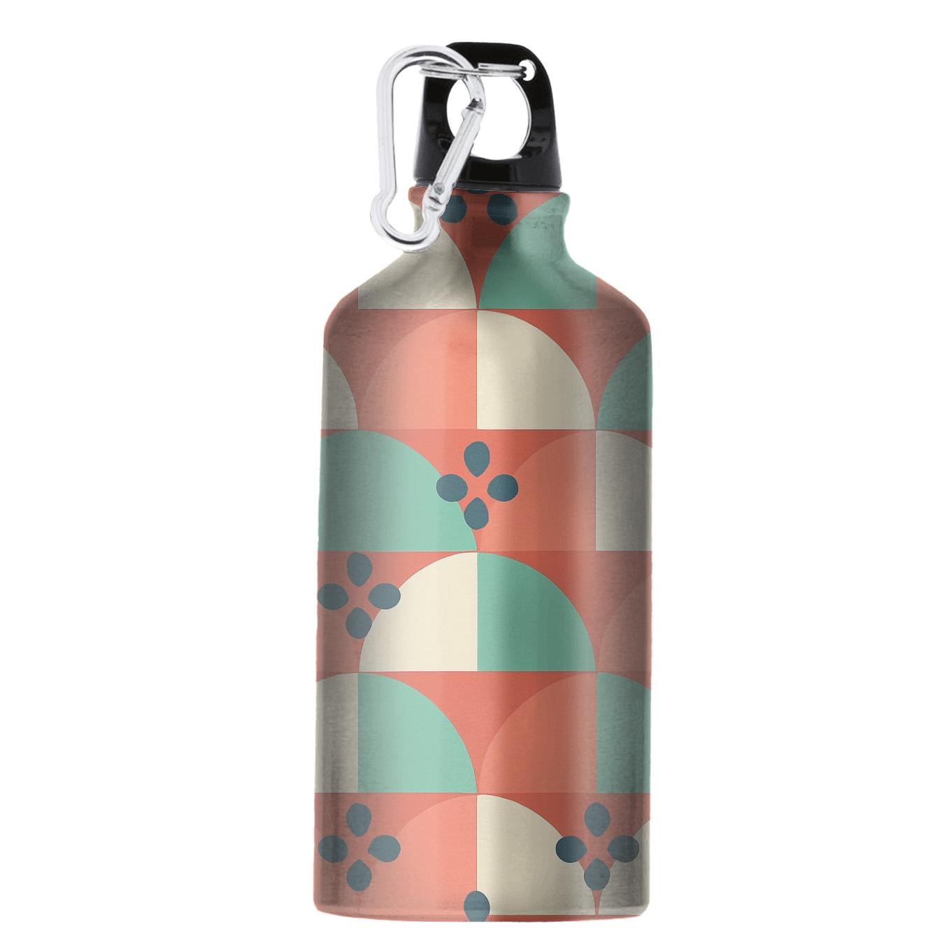 Coral Fan Mosaic With Dot Petals custom sports bottles