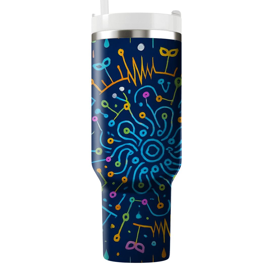 Monsoon Rangoli Circuit Carnival unique tumblers