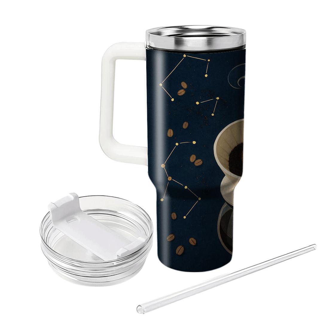 Constellation Pour Over Map personalized tumblers
