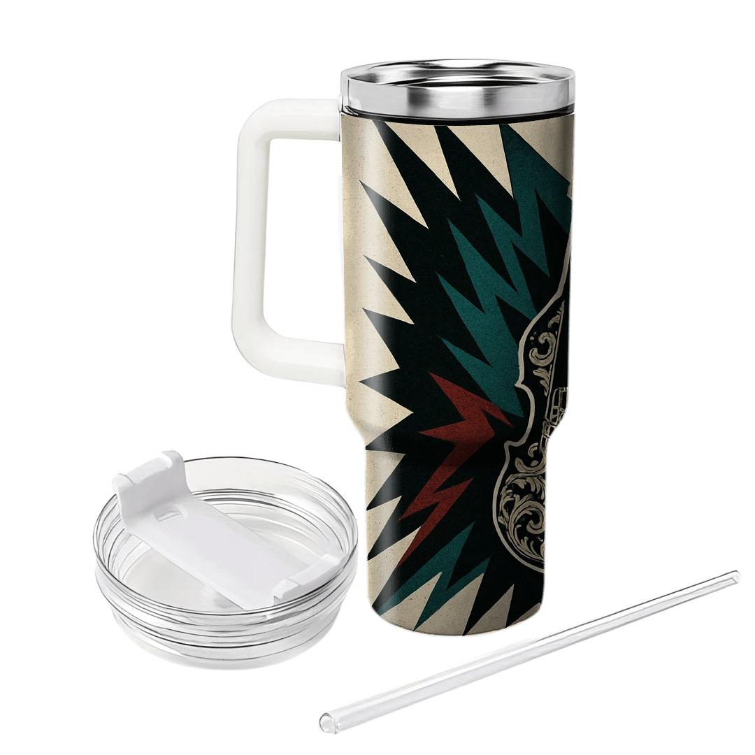 Baroque Bassline Collage unique tumblers