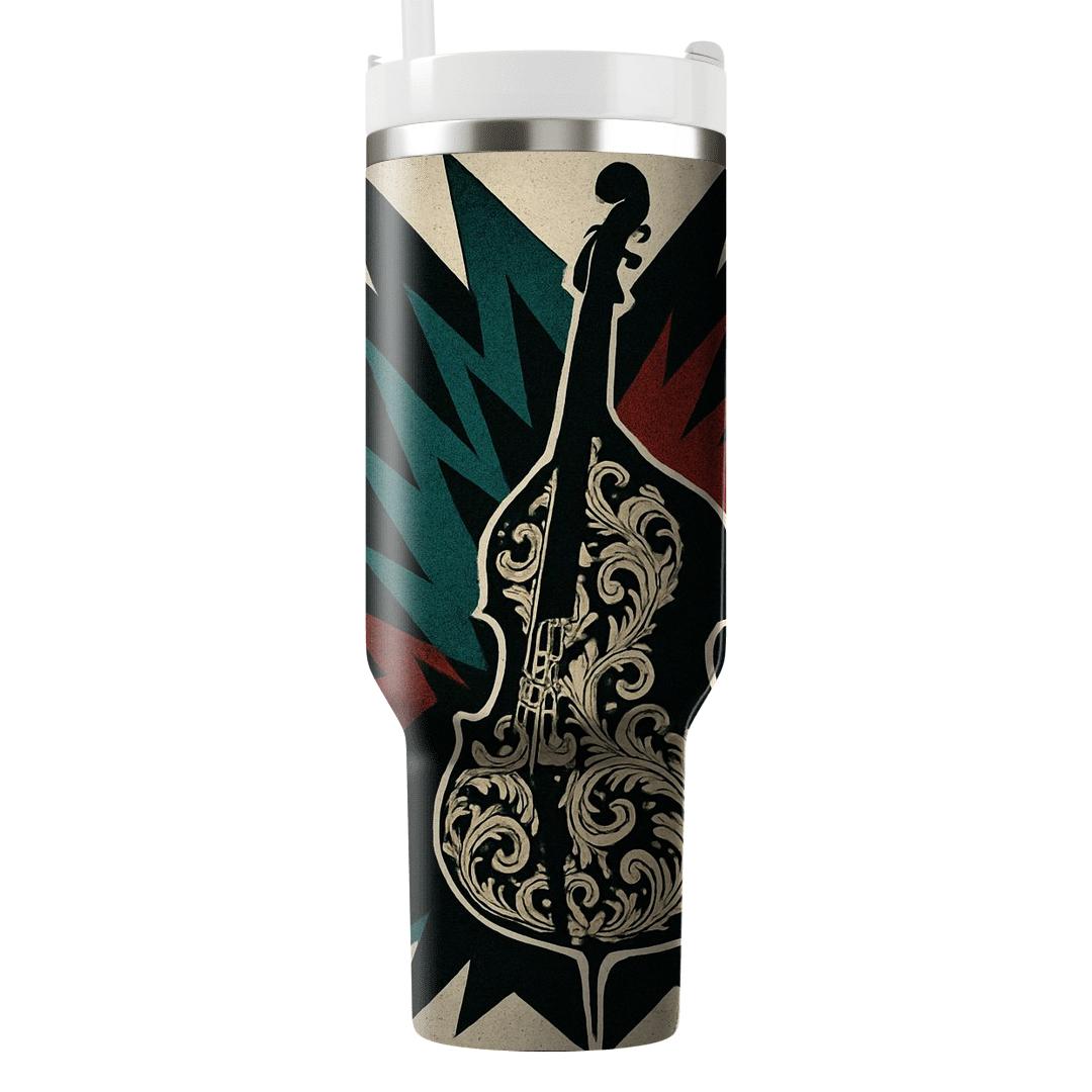Baroque Bassline Collage unique tumblers