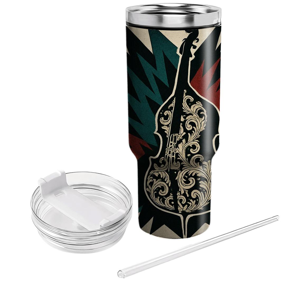 Baroque Bassline Collage unique tumblers