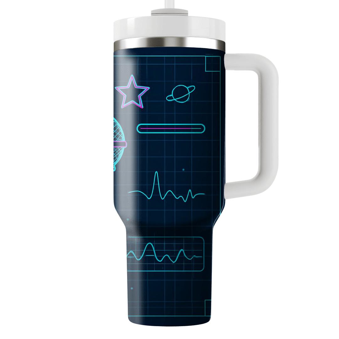 Y2K Space Karaoke Blueprint unique tumblers