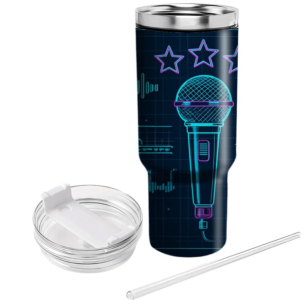 Y2K Space Karaoke Blueprint unique tumblers