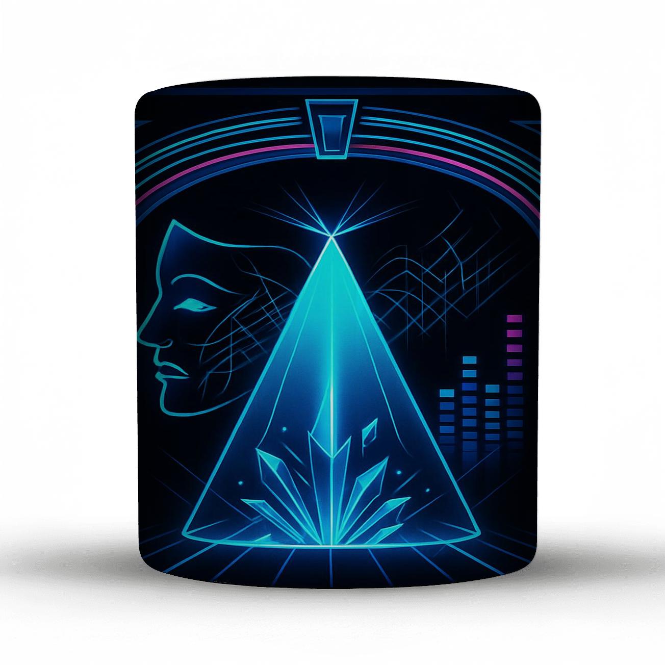 Opera Techno Hologram Stage premium drinkware mugs