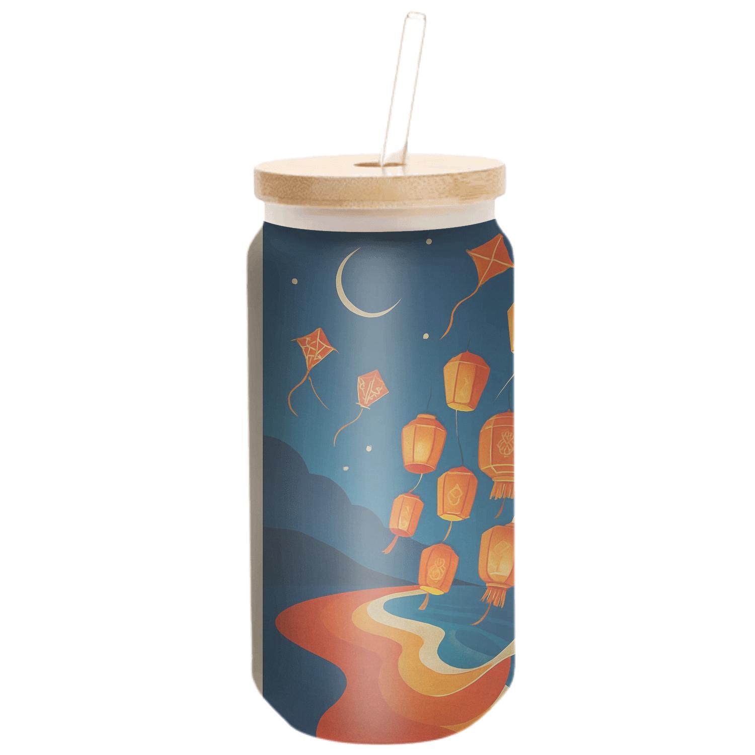 Lantern Kite Tide Festival insulated glass vessels