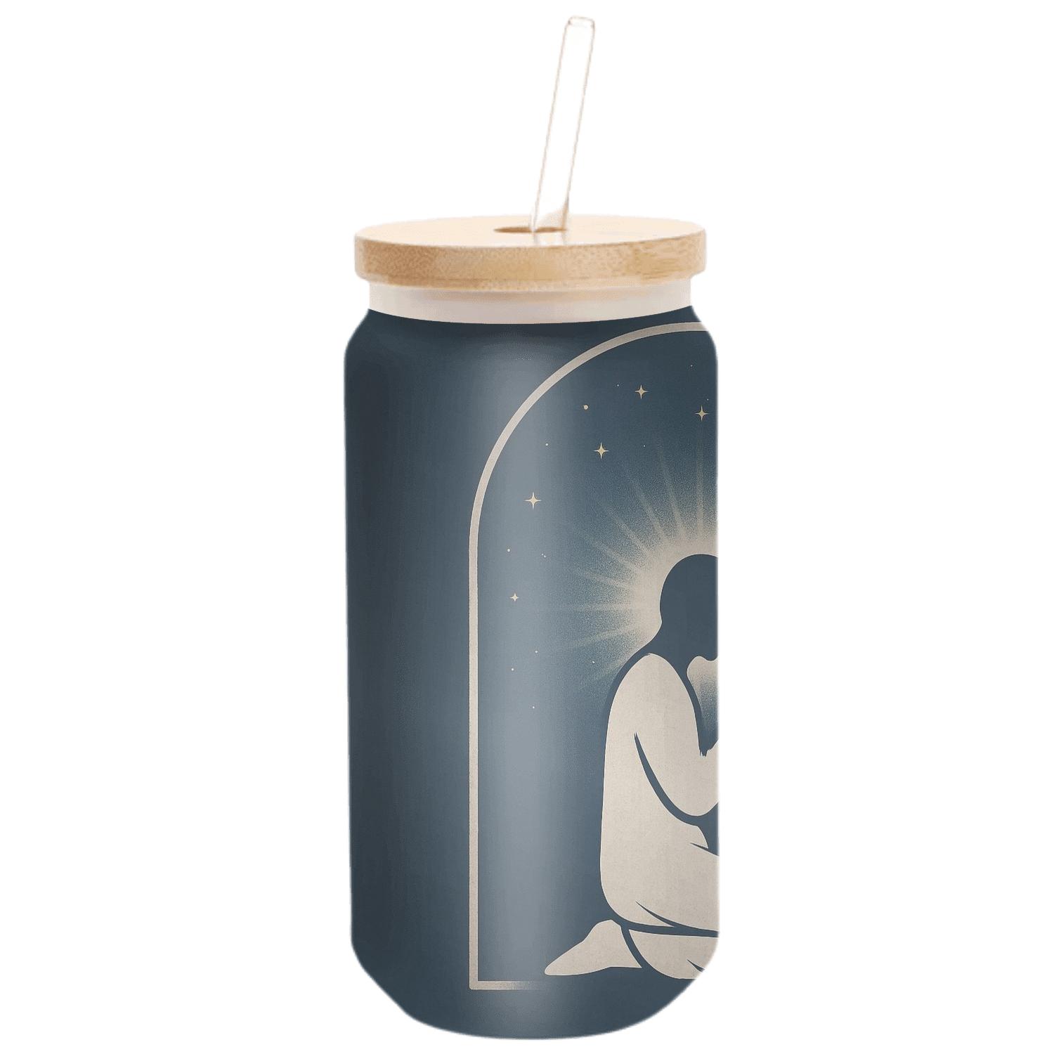 Sanctuary Of Starlit Prayer premium crystal drinkware