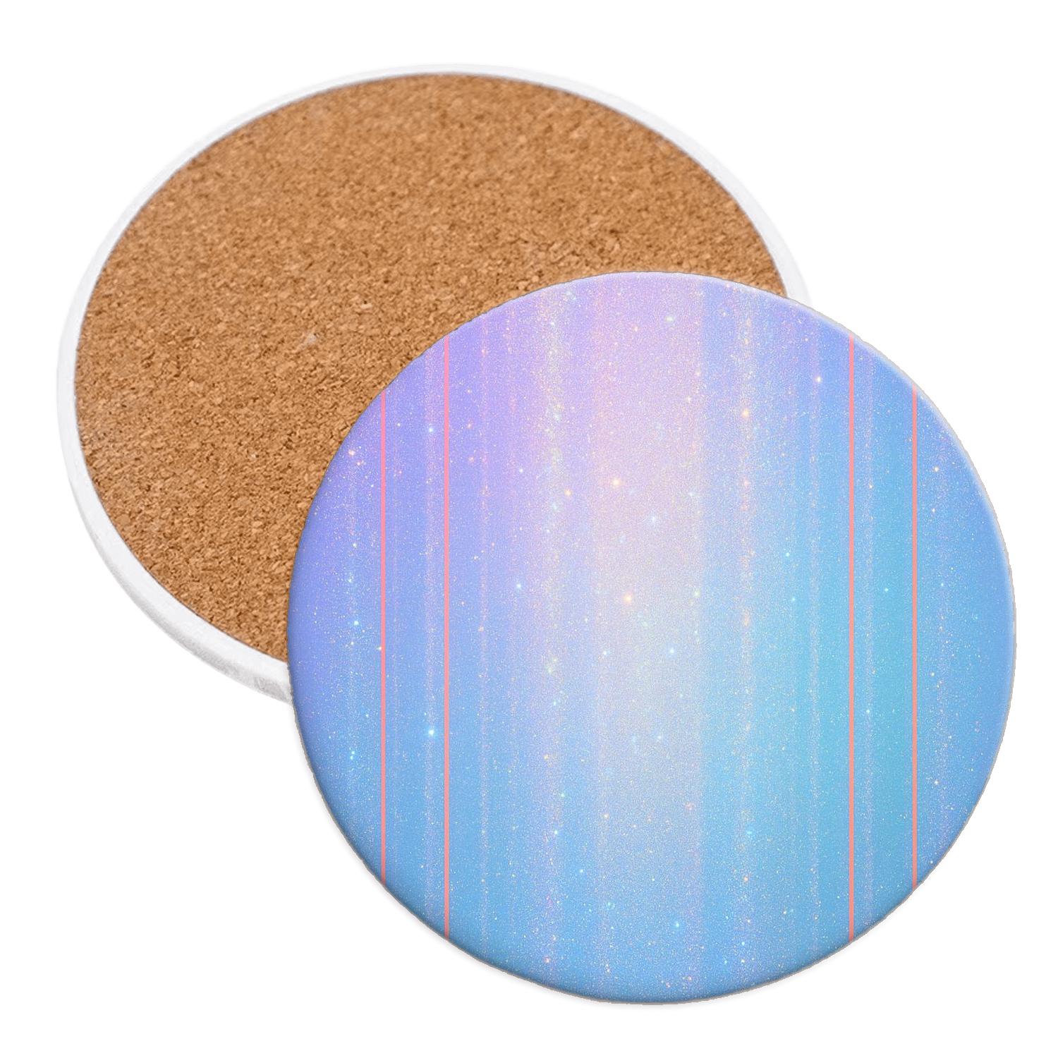 Opal Neon Runway Haze stone coaster collections