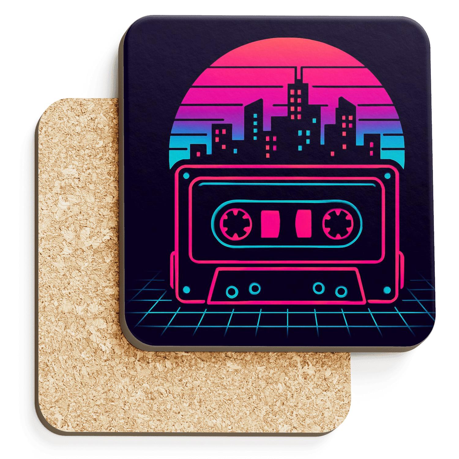 Cassette Skyline Glow stone coaster collections